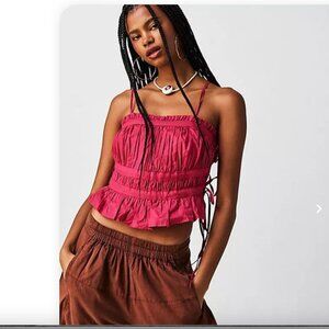 Free People Gabby Tube Top, Black, XS, NWOT